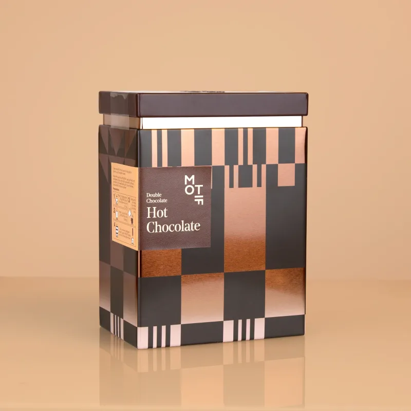 Motif Double Chocolate Hot Chocolate Tin Motif Double Chocolate Hot Chocolate Tin