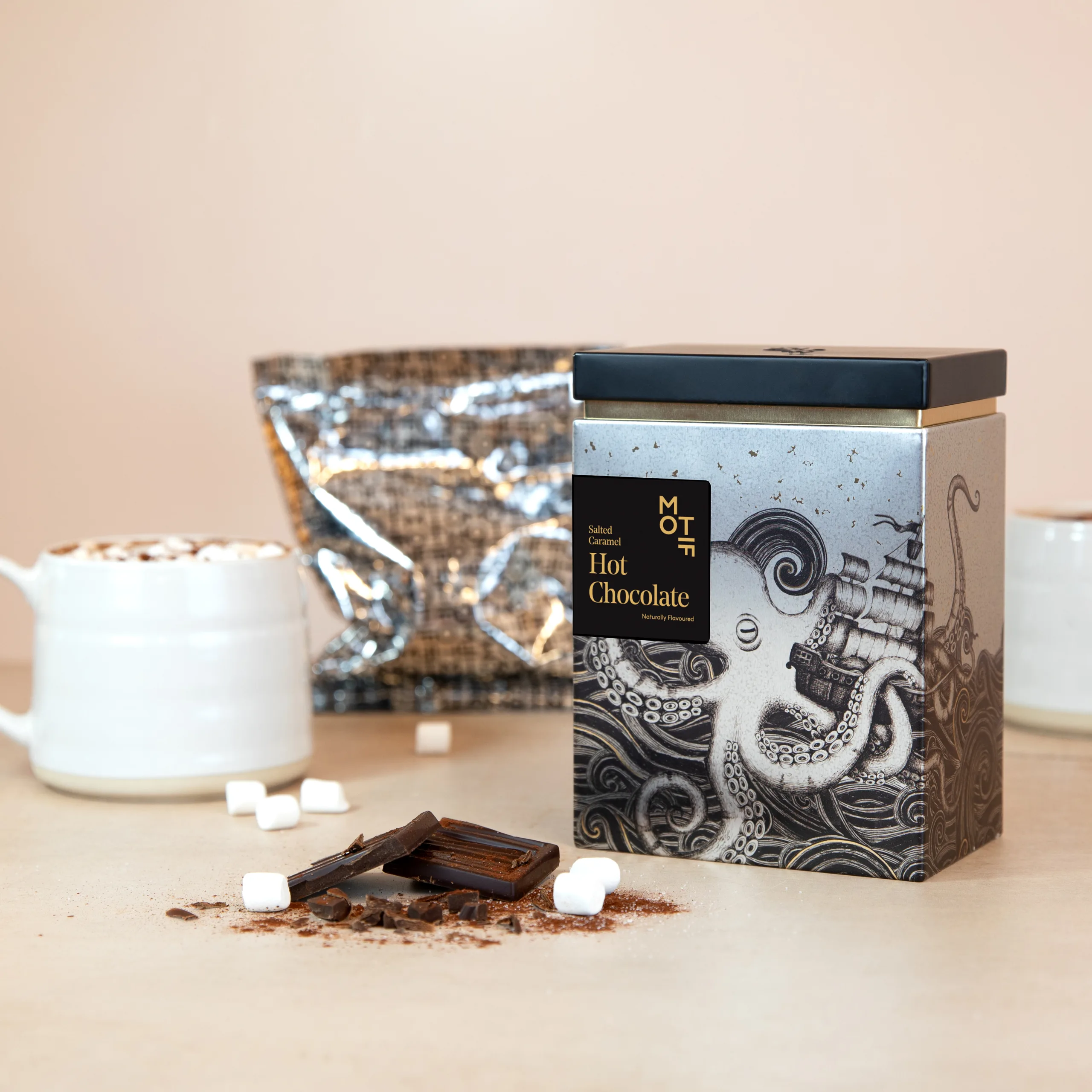 Motif Salted Caramel Hot Chocolate Tin